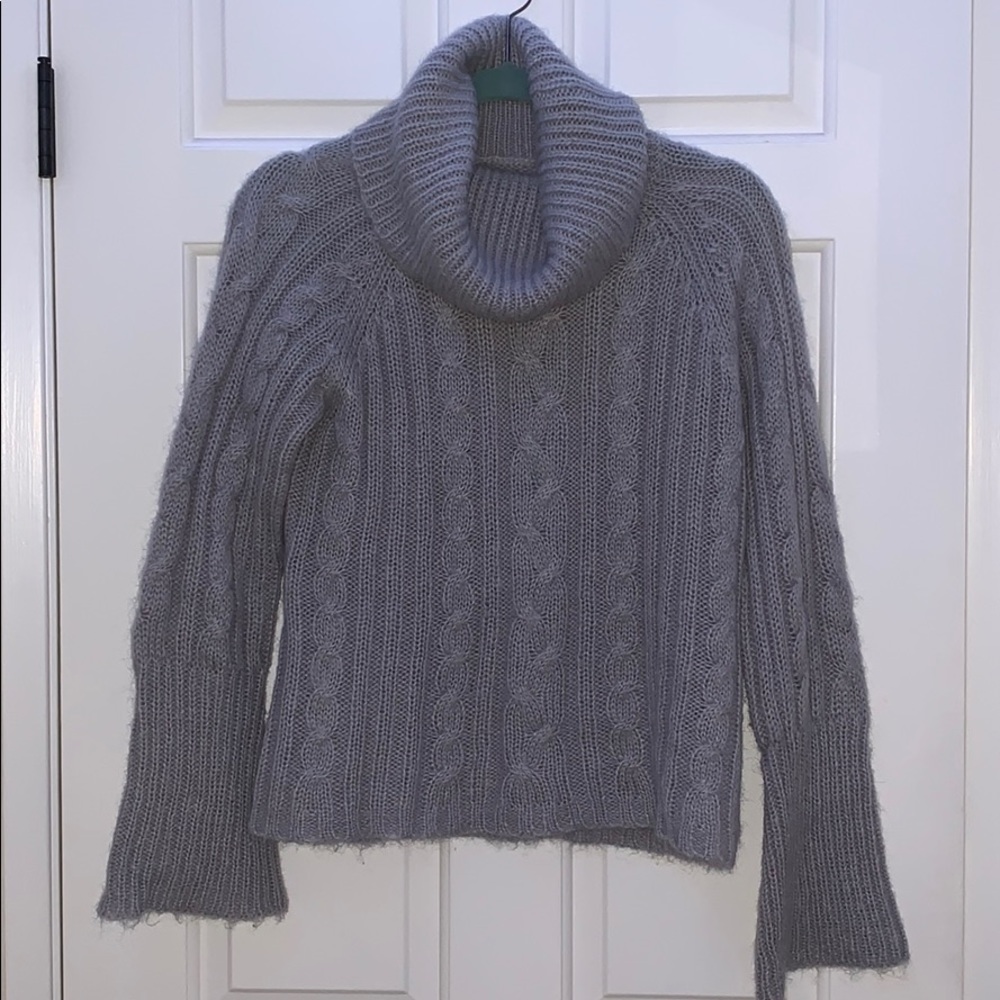 Garnet Hill Wool loose Turtleneck Sweater